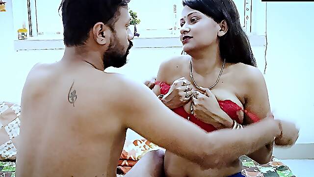 Desi Cute teen Maid fucks with her owner after massaging him