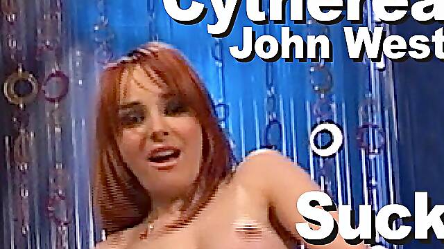 Cytherea & John West suck, fuck anal facial