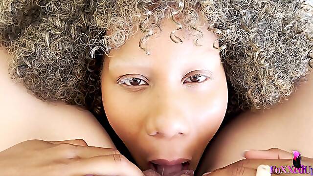 Interracial Lesbian Face Sitting With Jenna Foxx, Angel Youngs