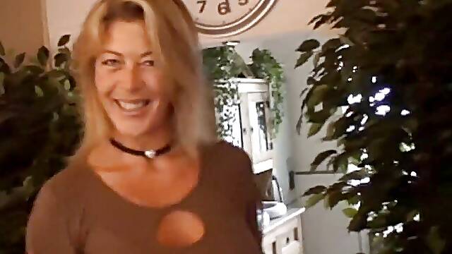 Pierced busty MILF gets screwed at casting