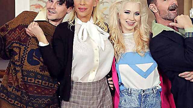 80's Flashback Generation X Tries Clan Sex