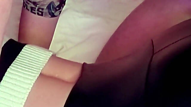 Big Titty Cutie in Black Leather Leggings Gets Railed Till Cum on Ass - Lilykoti