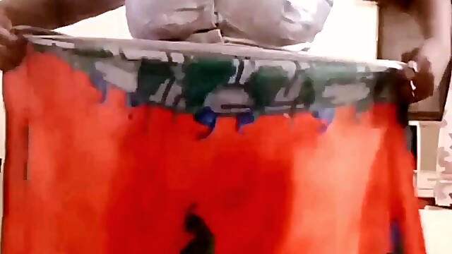 Desi Indian Tamil BBW Wife Latha Nude Body Show Big Boobs Ass Hairy Pussy Saree Tease