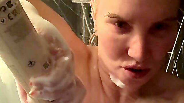 POV: Caught in the Shower…fuck My 34jj Tits!