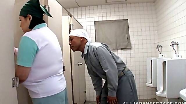 Bubbly Asian bbw enjoys getting her big tits sucked